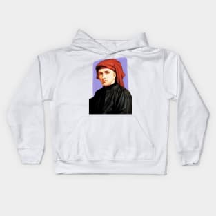 Composer Josquin des Prez illustration Kids Hoodie